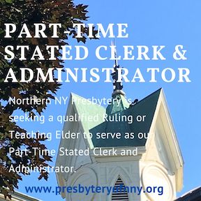 Stated Clerk Admin Job Description